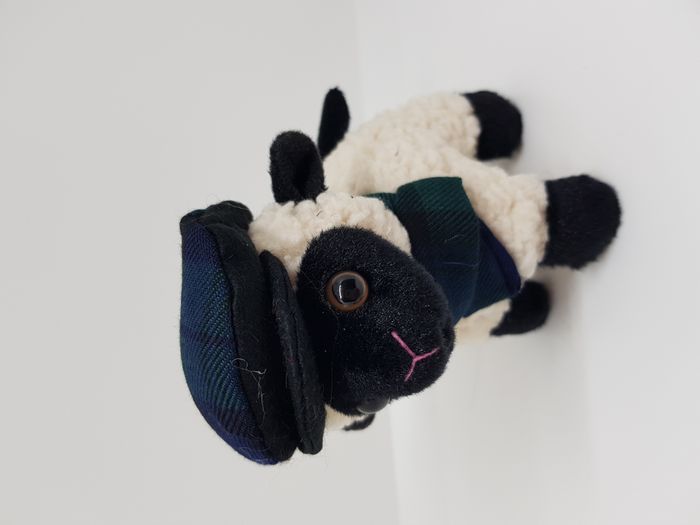 ST6 Soft sheep with scarf and hat